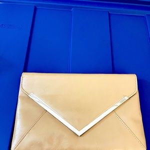 Envelope clutch kaki handbag
